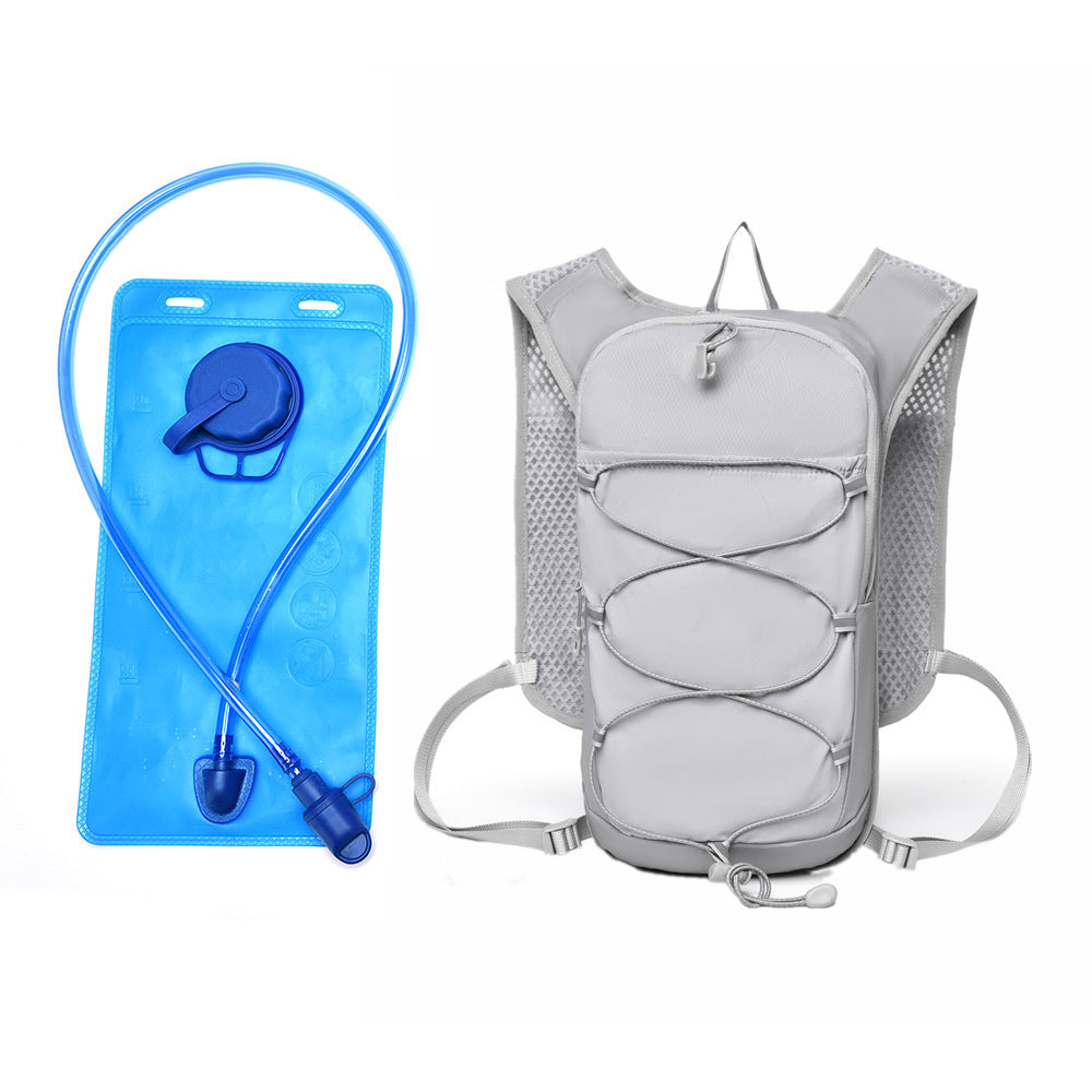 Unisex nan lighter hydration backpack with 2-liter hydration bladder and breathable mesh back LoungeYard — product view 1