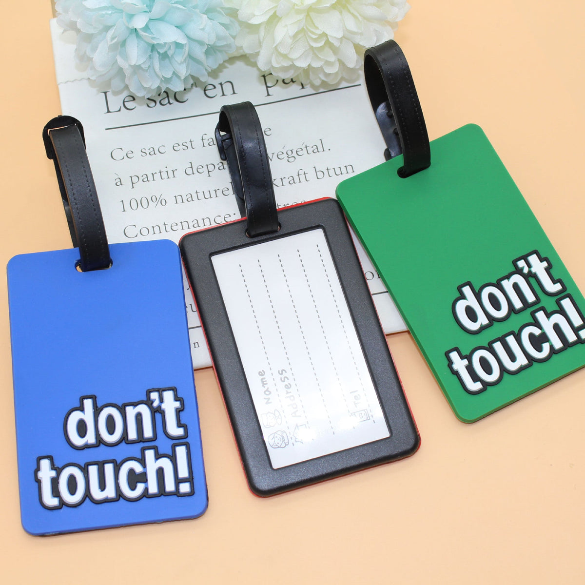 Unisex Luggage Tag LoungeYard — product view 4