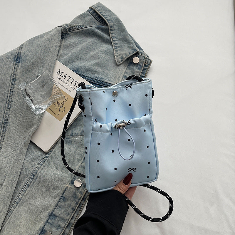 Casual Drawstring Mini Shoulder Bag — product view 1