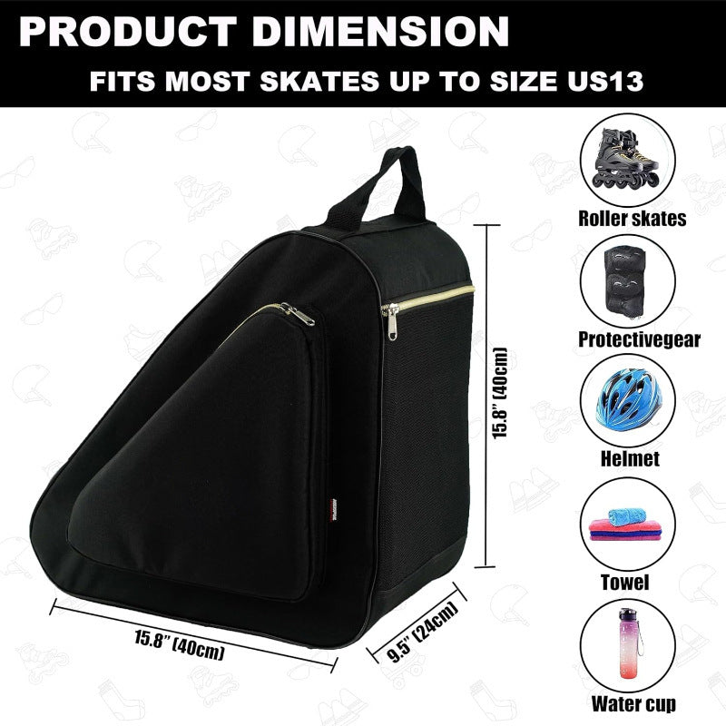 Versatile Triangular Gym Bag LoungeYard — product view 2