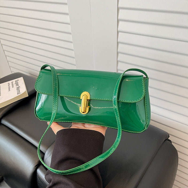 Patent Leather Mini Handbag — product view 4