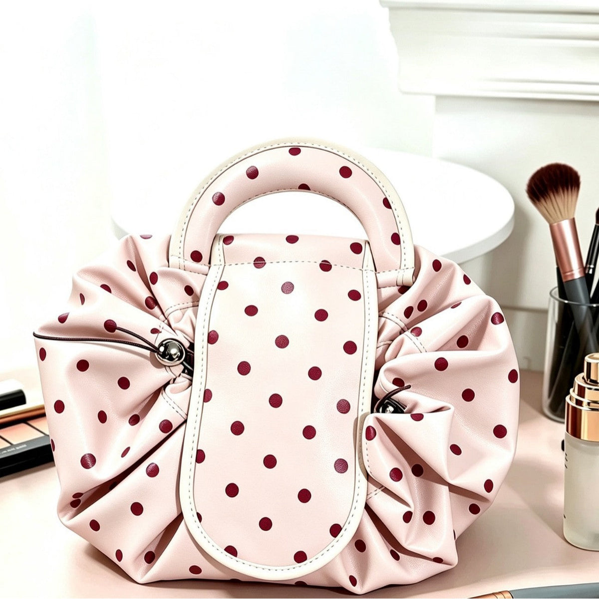 Fashionable Dotted Handbag LoungeYard — product view 6