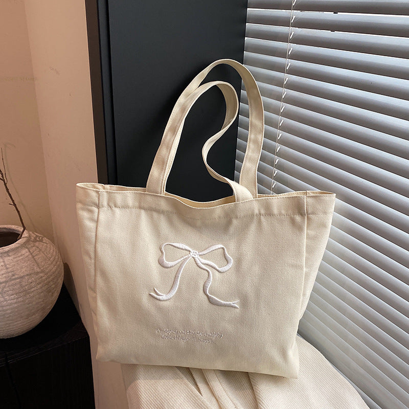 WoStylish Oversized Canvas Tote Bag LoungeYard — product view 4