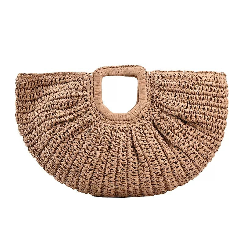 Designer Bast handbag with unique cut LoungeYard — product view 4
