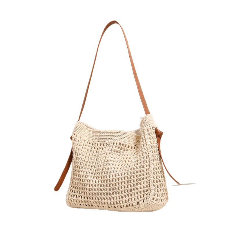 Handcrafted Cowhide Shoulder Bag LoungeYard — product view 5