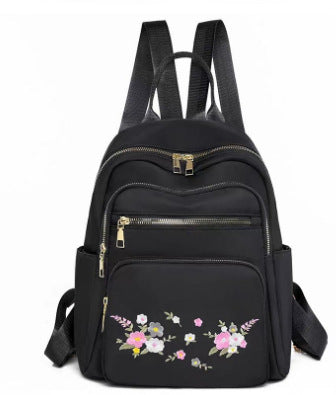 Women's Floral Embroidered Backpack LoungeYard — product view 7