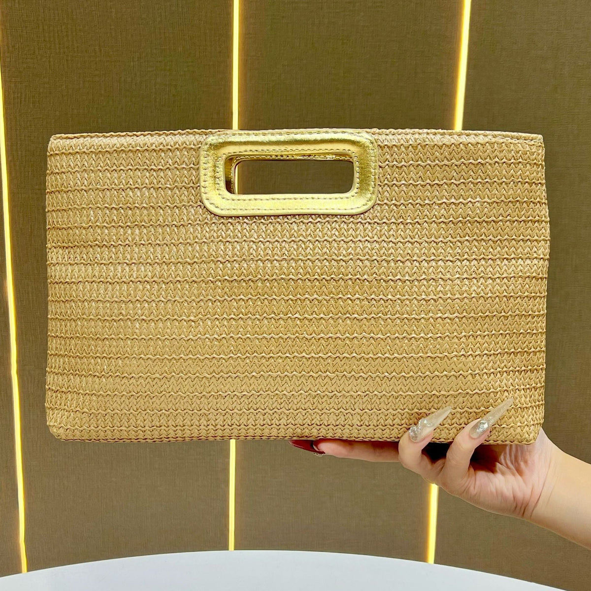 Woven Clutch Bag — product view 7