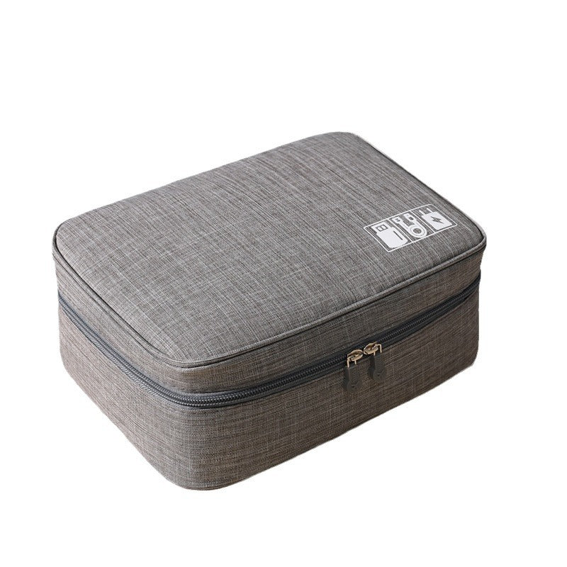 Multi-Compartment Electronic Accessories Organizer LoungeYard — product view 3