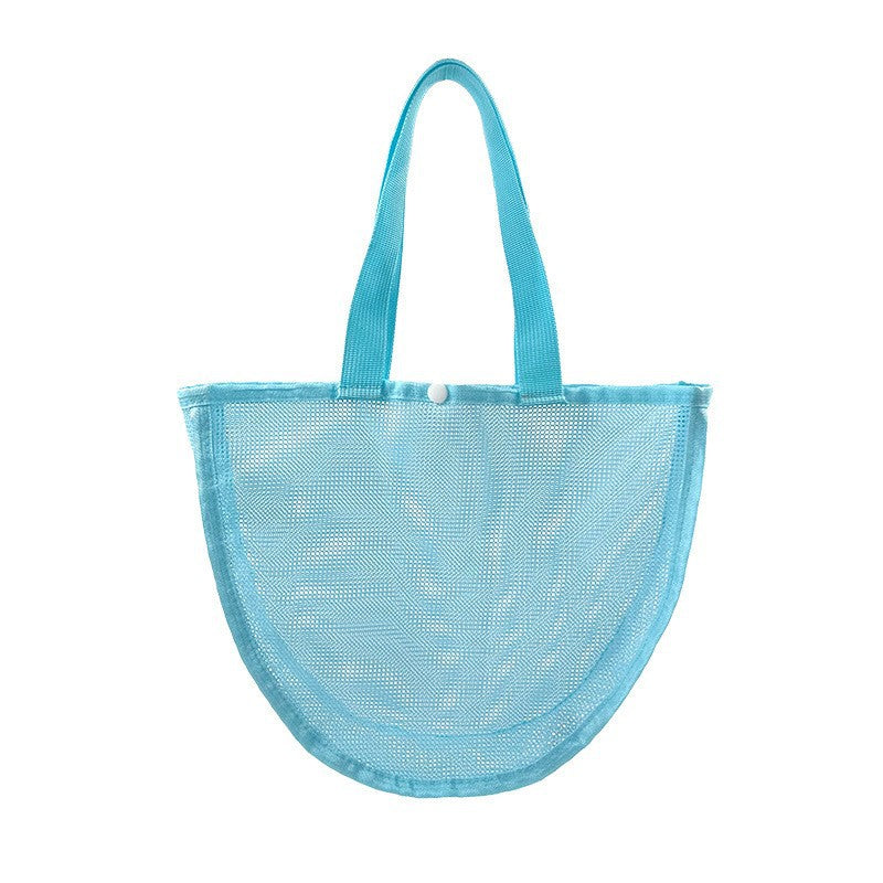 Versatile Beach Bag In Airy Mesh Design LoungeYard — product view 2