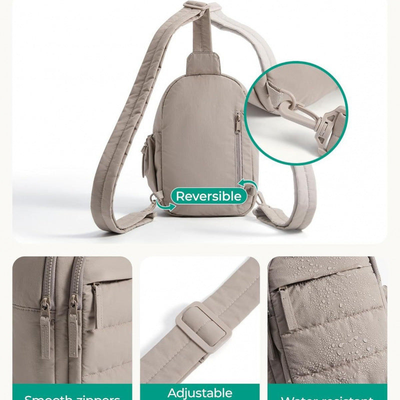 Practical sling bag with multiple compartments LoungeYard — product view 3