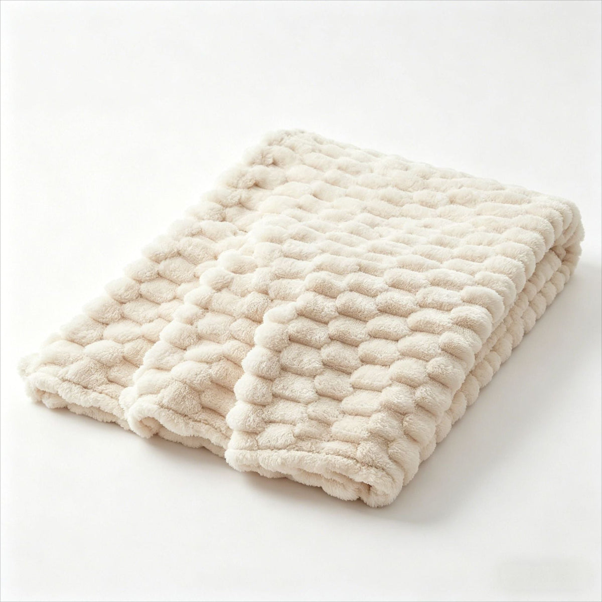 Premium Textured Plush Throw Blanket — product view 4