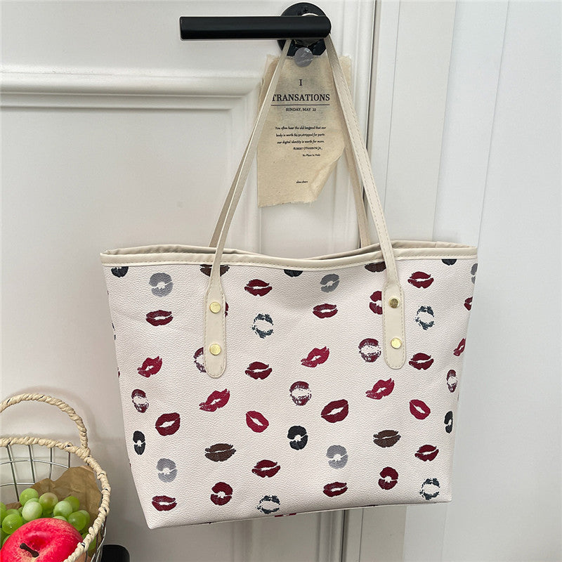 WoPlayful Patterned Tote Bag LoungeYard — product view 3