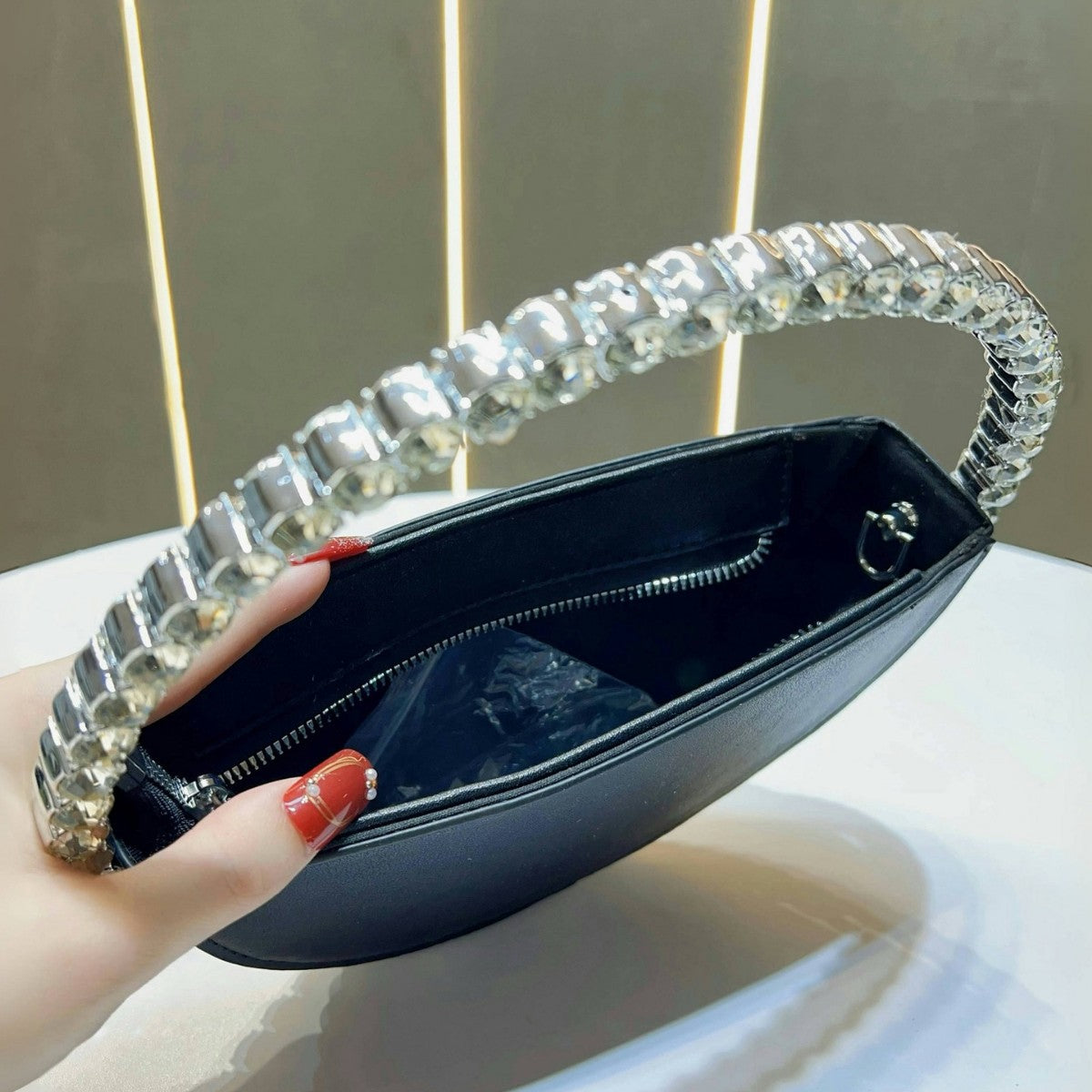 Crystal-Handled Evening Purse — product view 3