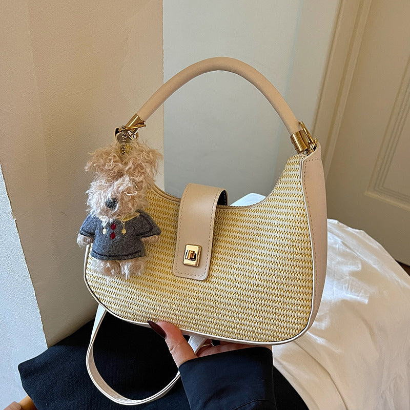 Woven Shoulder Bag — product view 4
