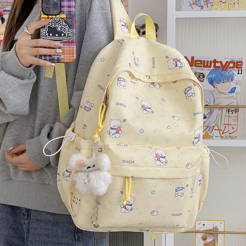 Fun-Themed Bunny Ear Backpack LoungeYard — product view 1