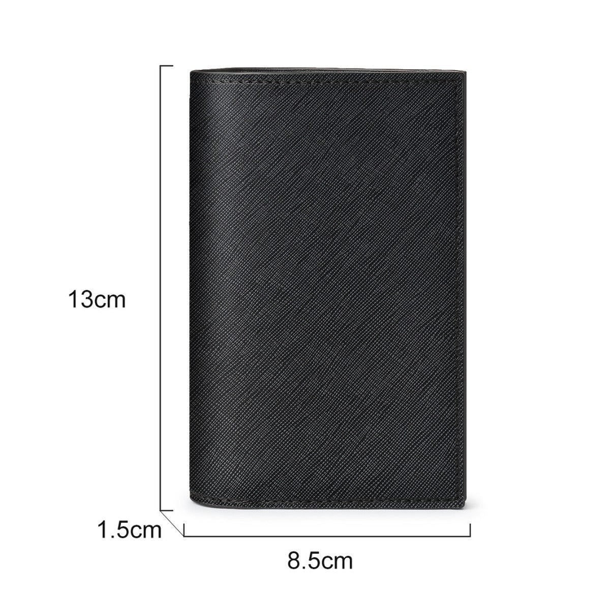 Minimalist RFID-Blocking Leather Cardholder LoungeYard — product view 3