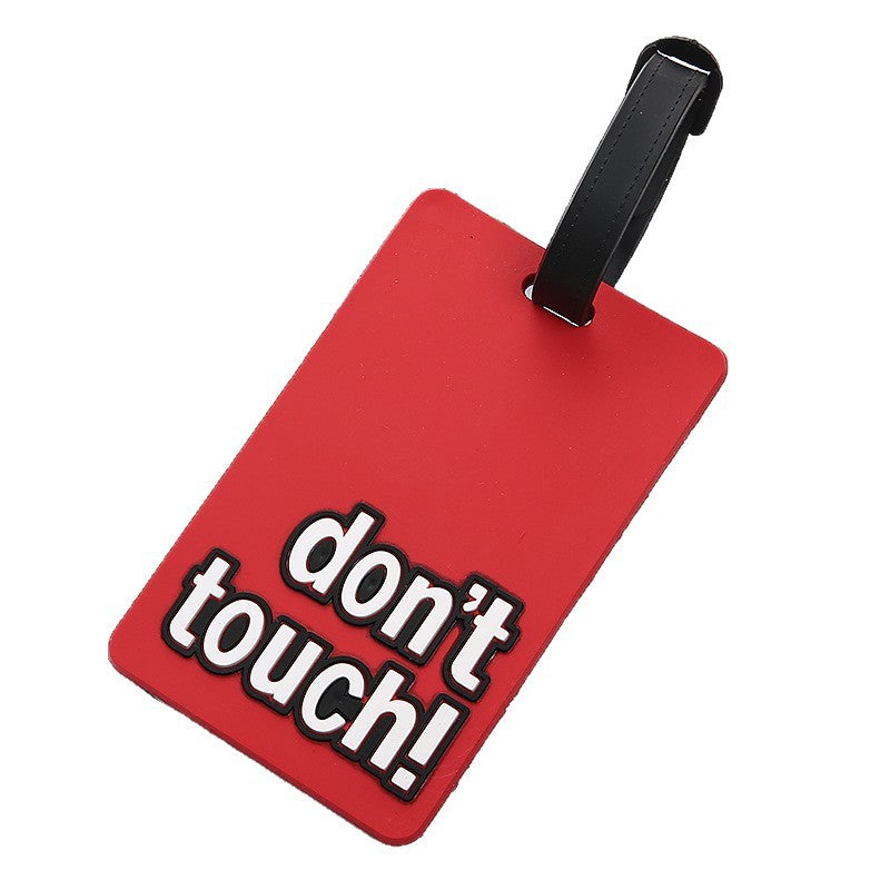 Unisex Luggage Tag with Expression Design LoungeYard — product view 5
