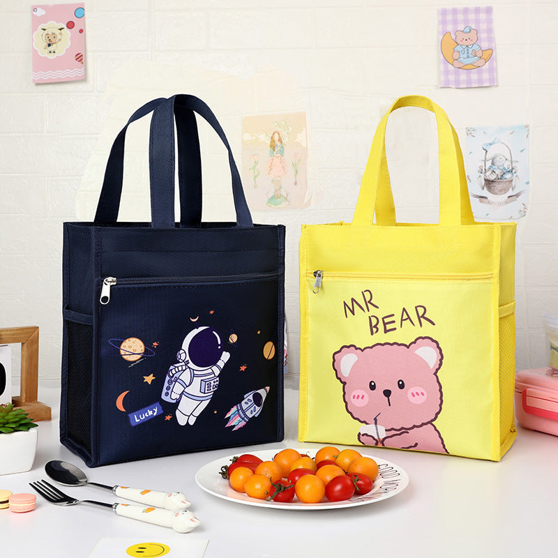 Space-Themed Insulated Lunch Carrier LoungeYard — product view 3