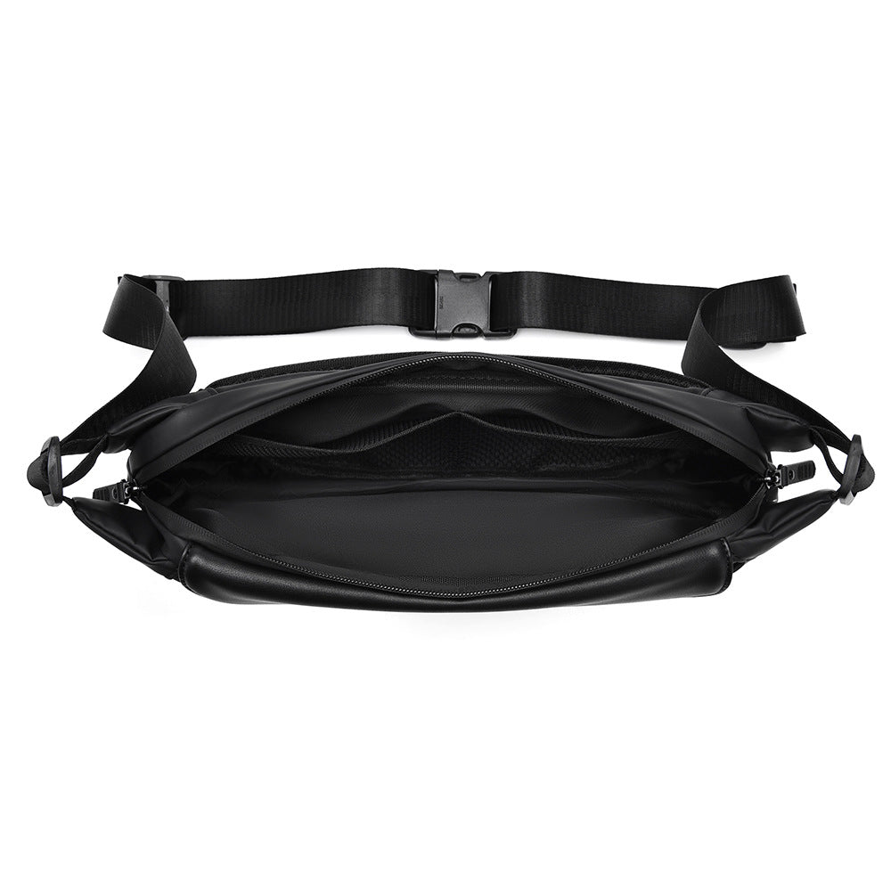 Multifunctional Crossbody Bag with Innovative Compartment Design LoungeYard — product view 2