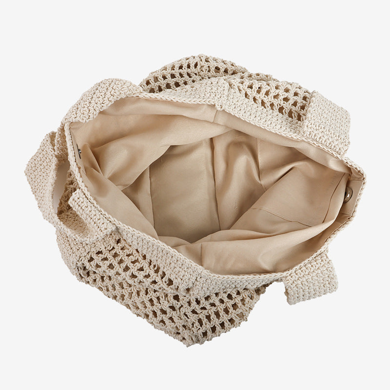 Stylish Crocheted Shopping Bag LoungeYard — product view 3