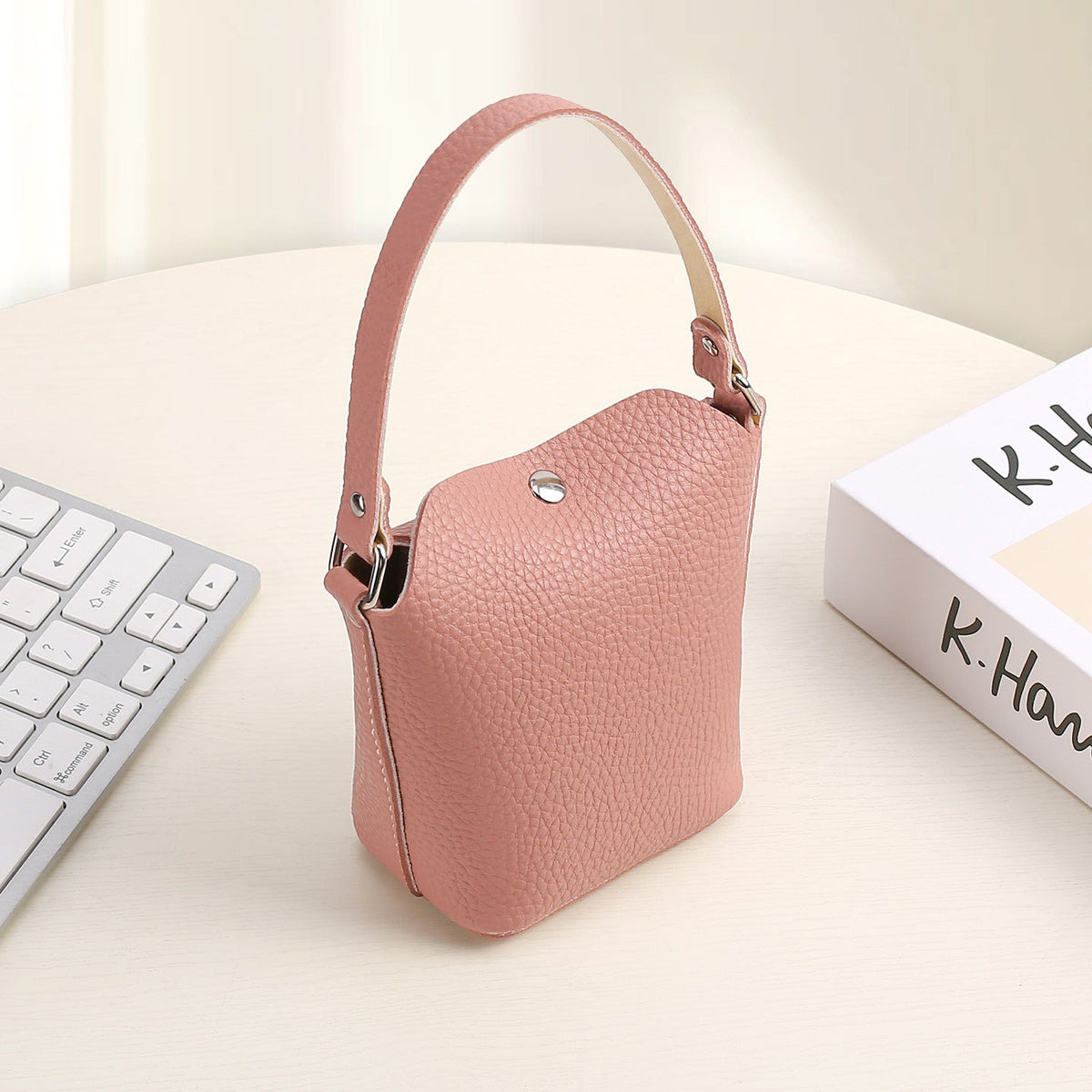 Mini Textured Handheld Bag — product view 4