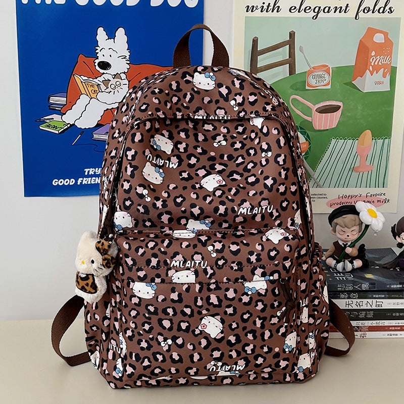 Playful Animal Print Backpack — product view 4