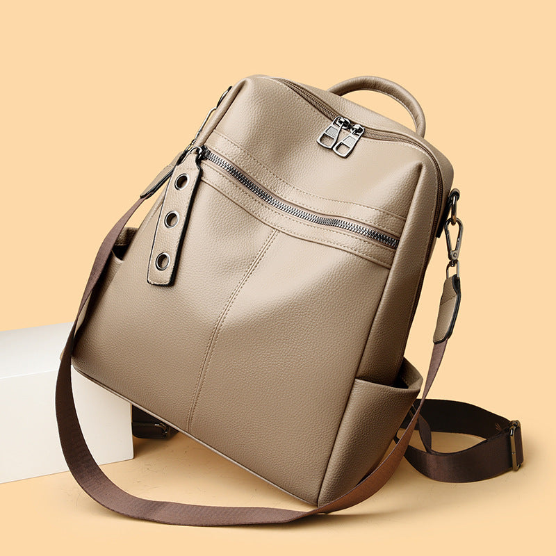 Multifunctional Vintage-Inspired Backpack LoungeYard — product view 3