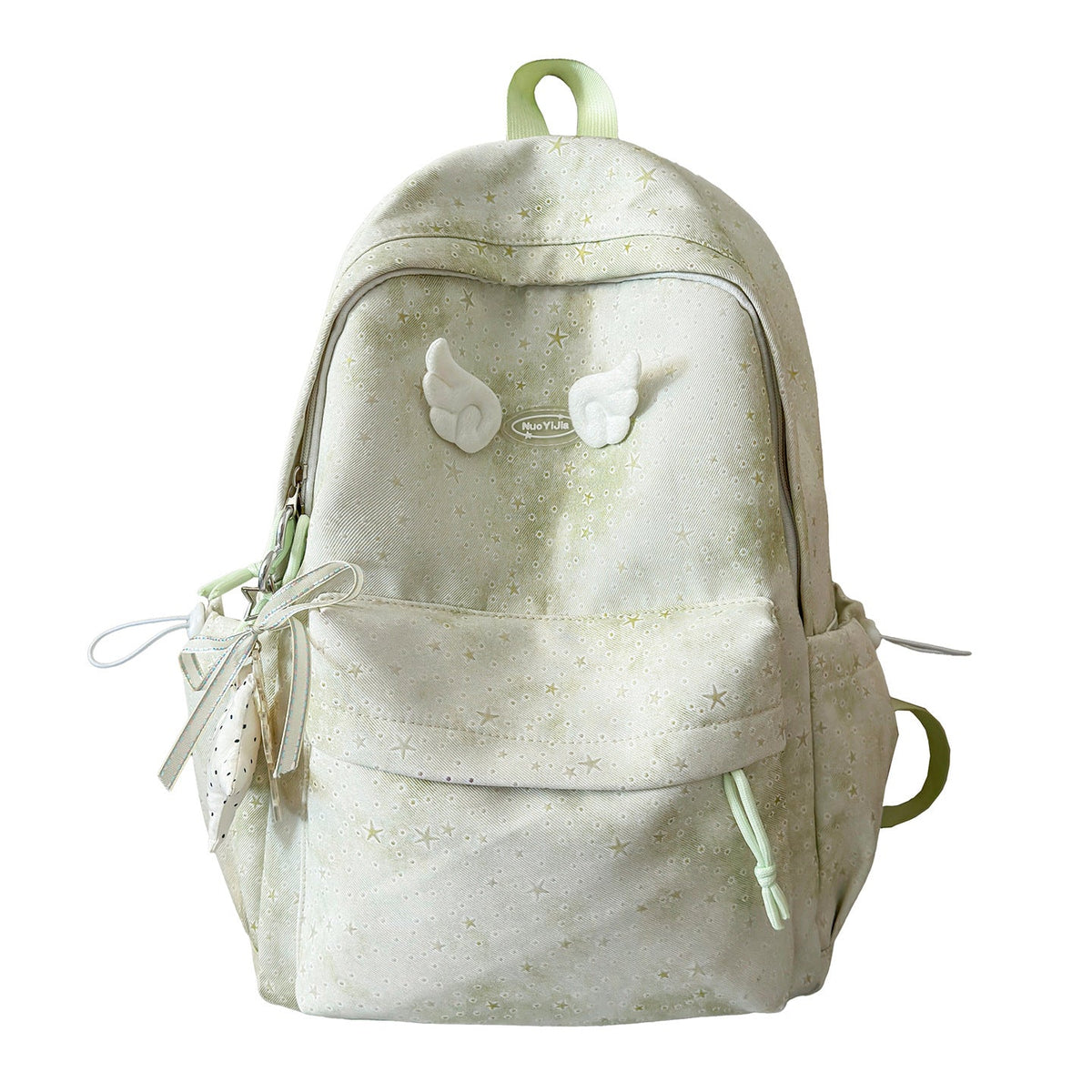 Functional Backpack with Decorative Wing Accents LoungeYard — product view 5