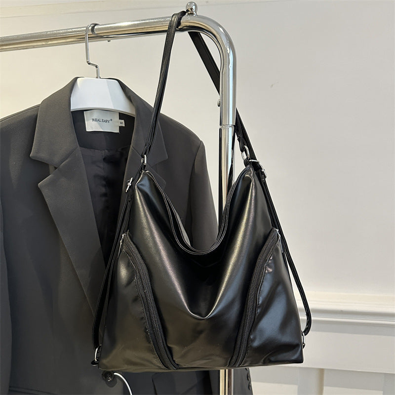 Chic Faux Leather Hobo Bag LoungeYard — product view 7