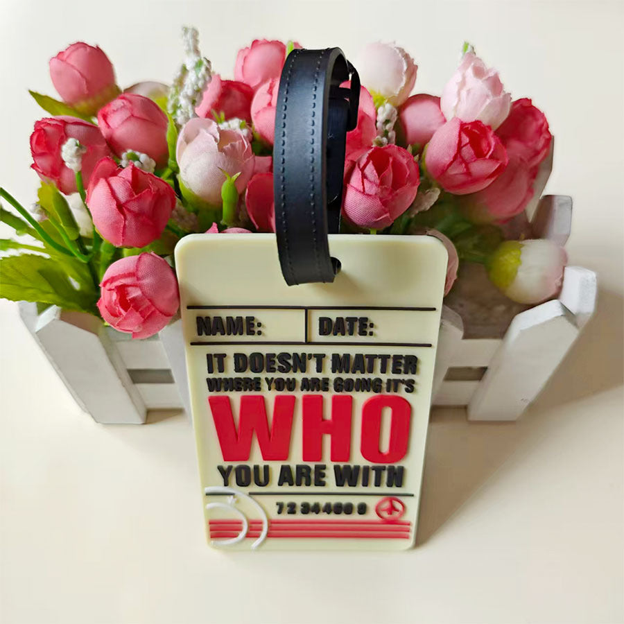 Unisex Creative Destination-Themed Luggage Tag LoungeYard — product view 5