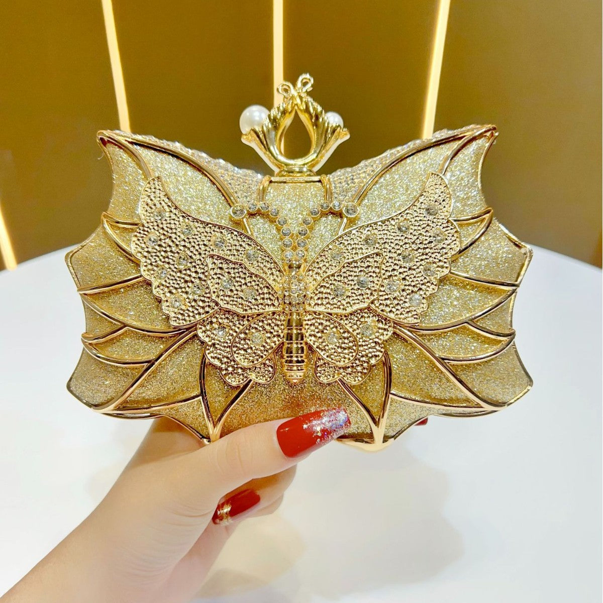 Butterfly-Inspired Evening Clutch — product view 6
