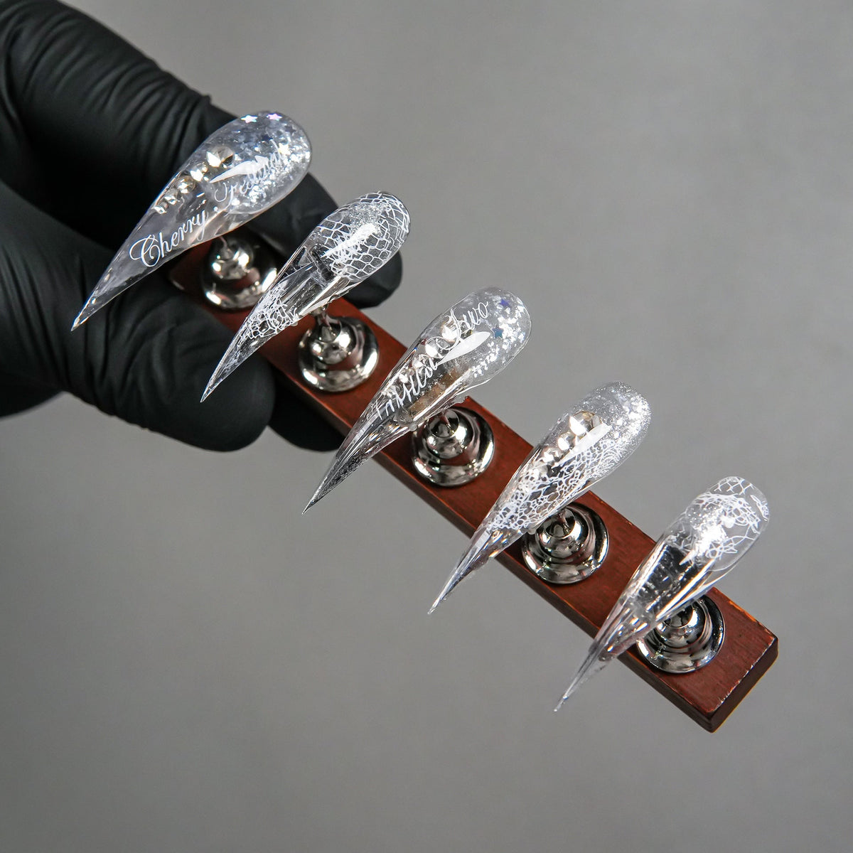 Sculpted Stiletto Press-On Nail Tips — product view 3