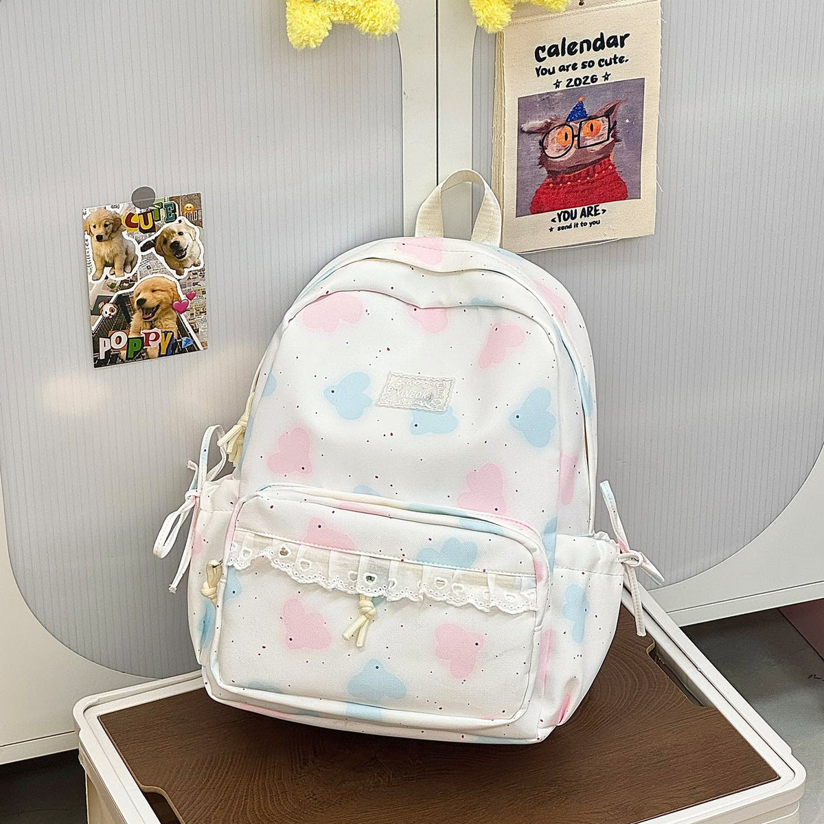 Cute Printed Backpack LoungeYard 1791205293 — product view 7