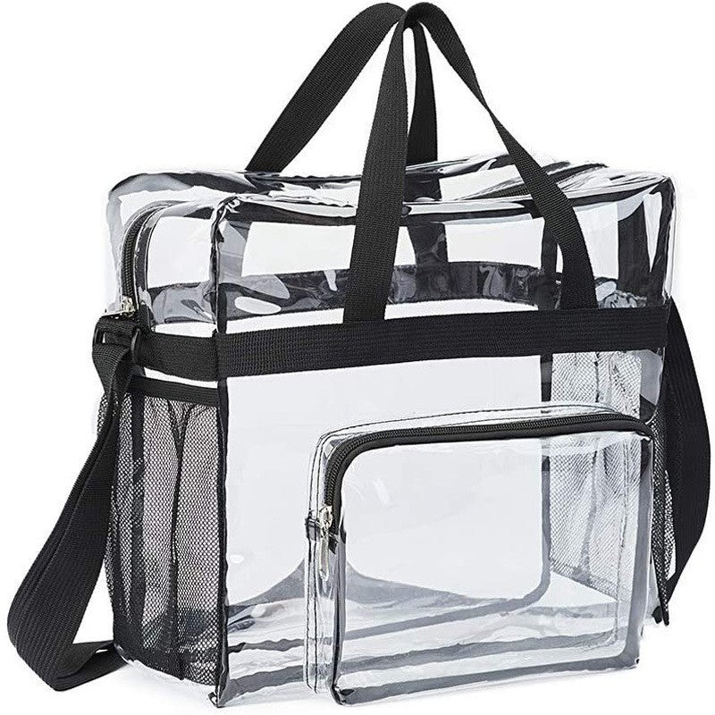 Transparent Tote Bag with Multiple Compartments LoungeYard — product view 4