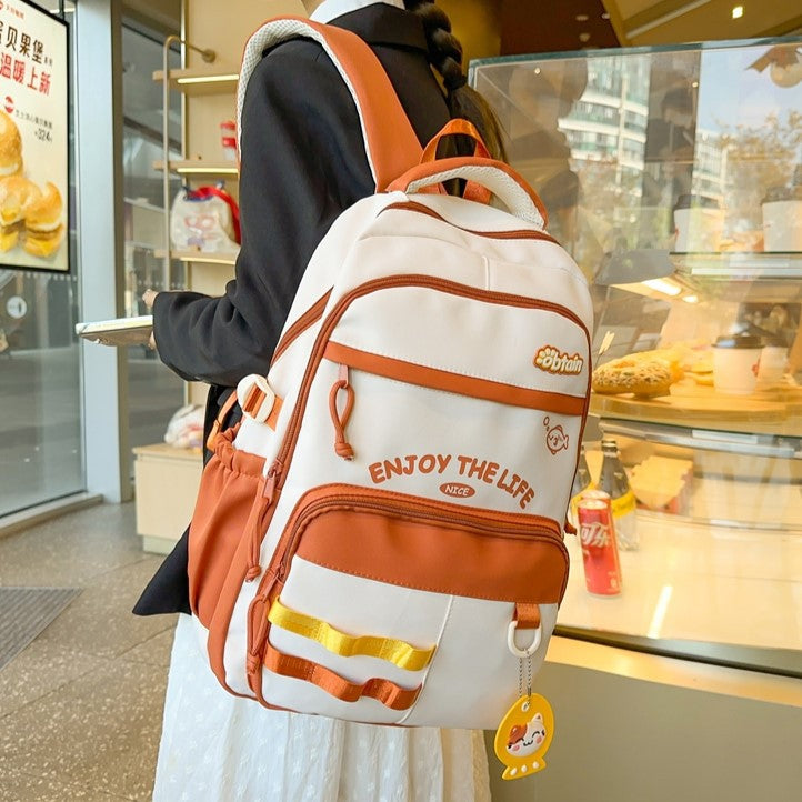 Fun-Patterned Backpack LoungeYard — product view 1