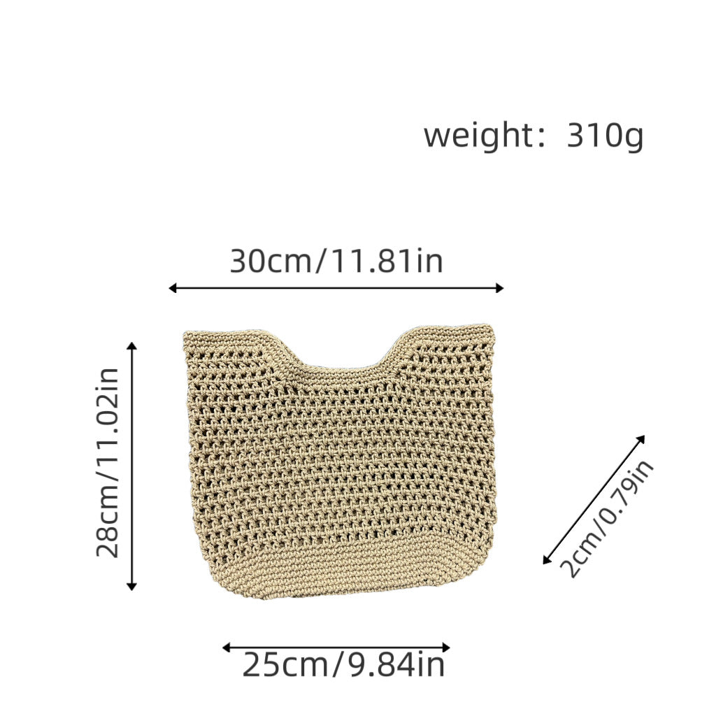 Handcrafted Shoulder Bag Made from Natural Materials LoungeYard — product view 7