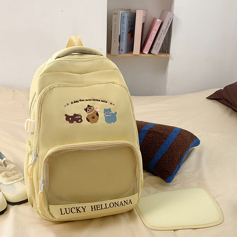 Playful Cartoon-Themed School Backpack — product view 3