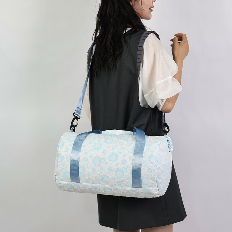 Floral Print Weekend Travel Duffle Bag LoungeYard — product view 4