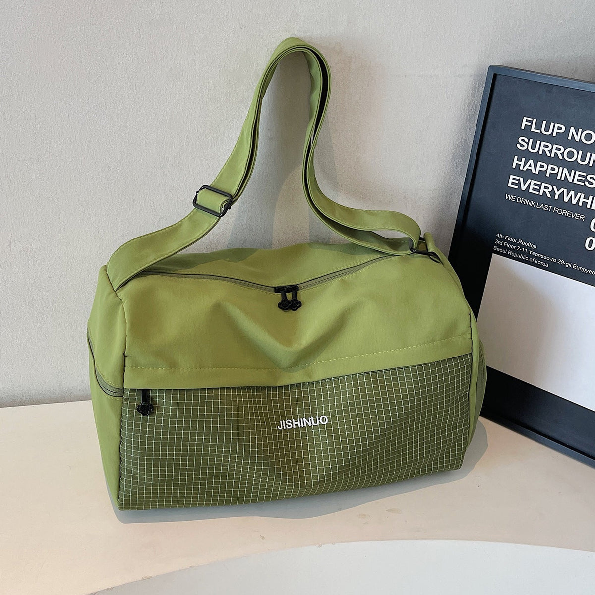 Waterproof Multi-Pocket Gym Duffle LoungeYard — product view 6