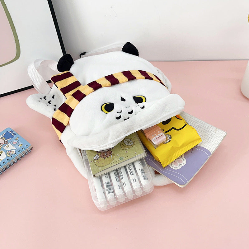 Fluffy Owl Backpack LoungeYard — product view 4