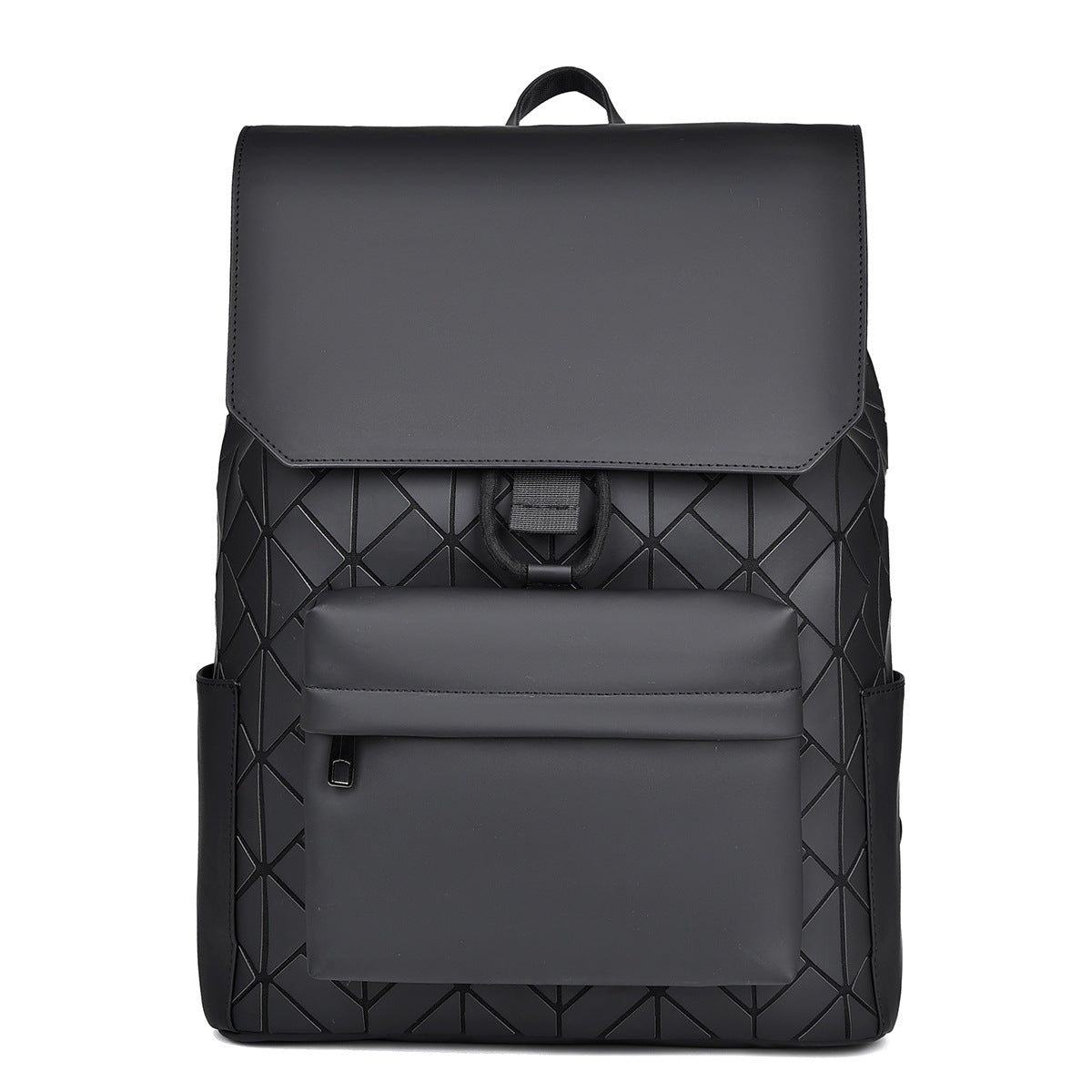 Stylish Textured Laptop Backpack LoungeYard — product view 3