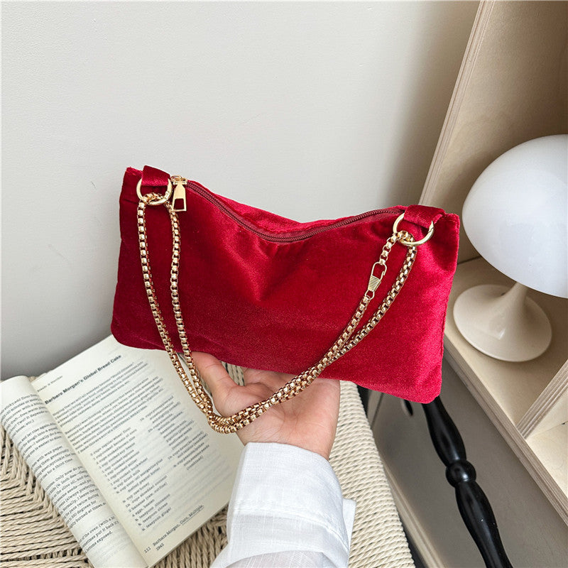 WoElegant Velvet Clutch Bag LoungeYard — product view 7