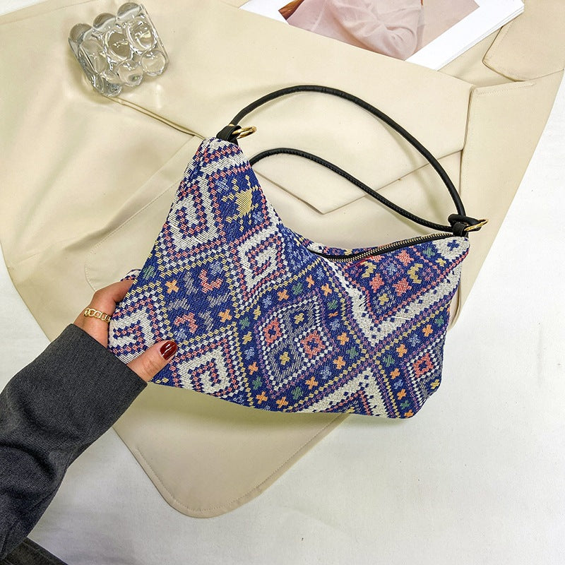 Patterned Shoulder Bag — product view 5
