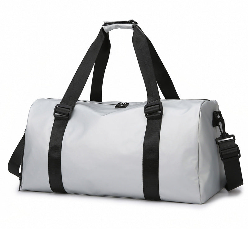 Sporty Travel Bag With Water-Repellent Material And Multiple Compartments LoungeYard — product view 6