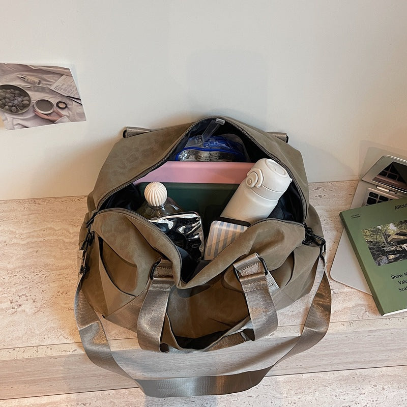 Sporty Tote Bag With Structured Material LoungeYard — product view 3