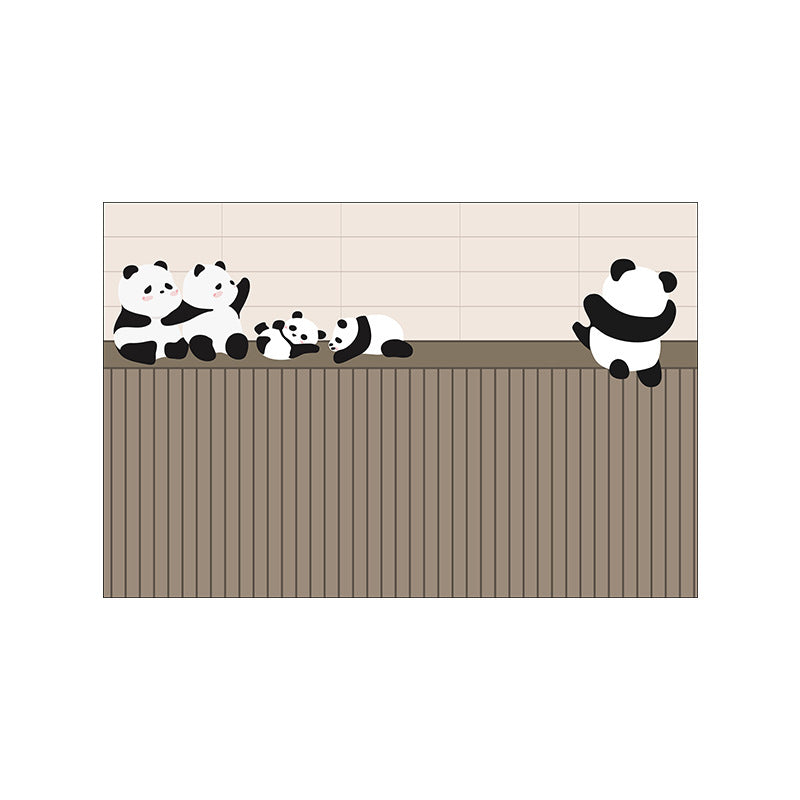 Playful Panda-Themed Bathroom Mat — product view 5