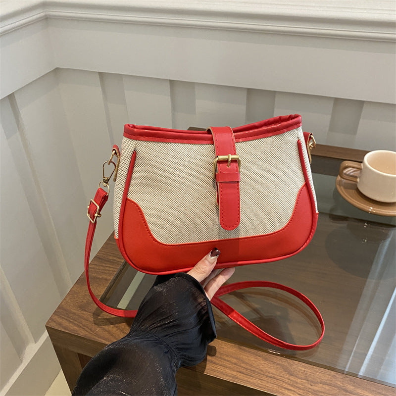 Structured Canvas Handbag — product view 4