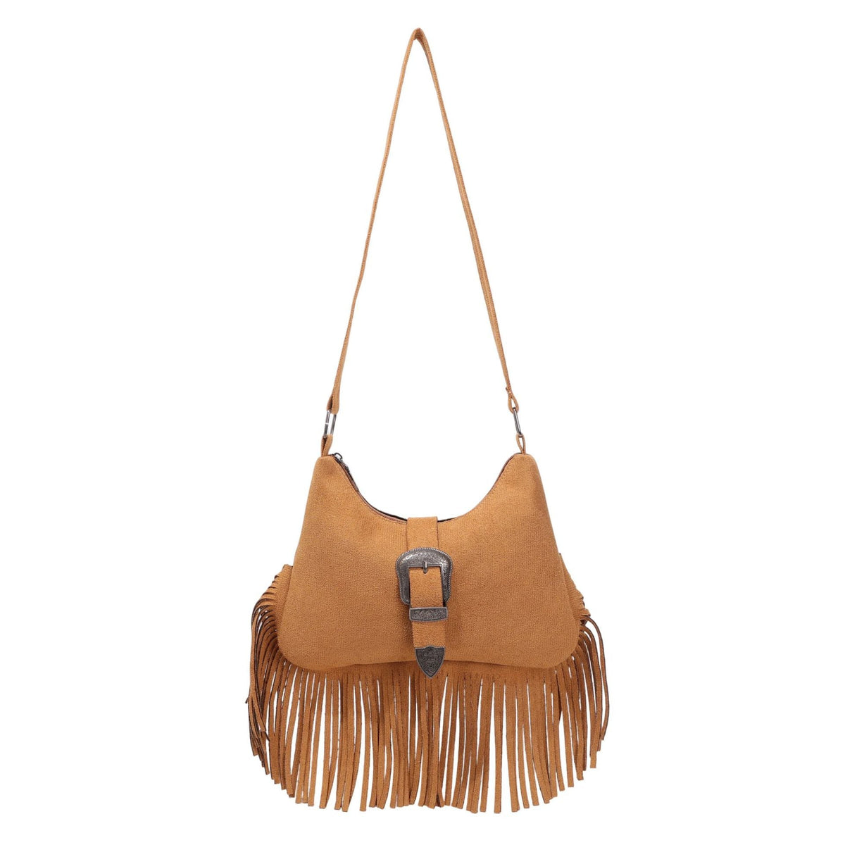 WoBohemian Fringe Hobo Bag LoungeYard — product view 1