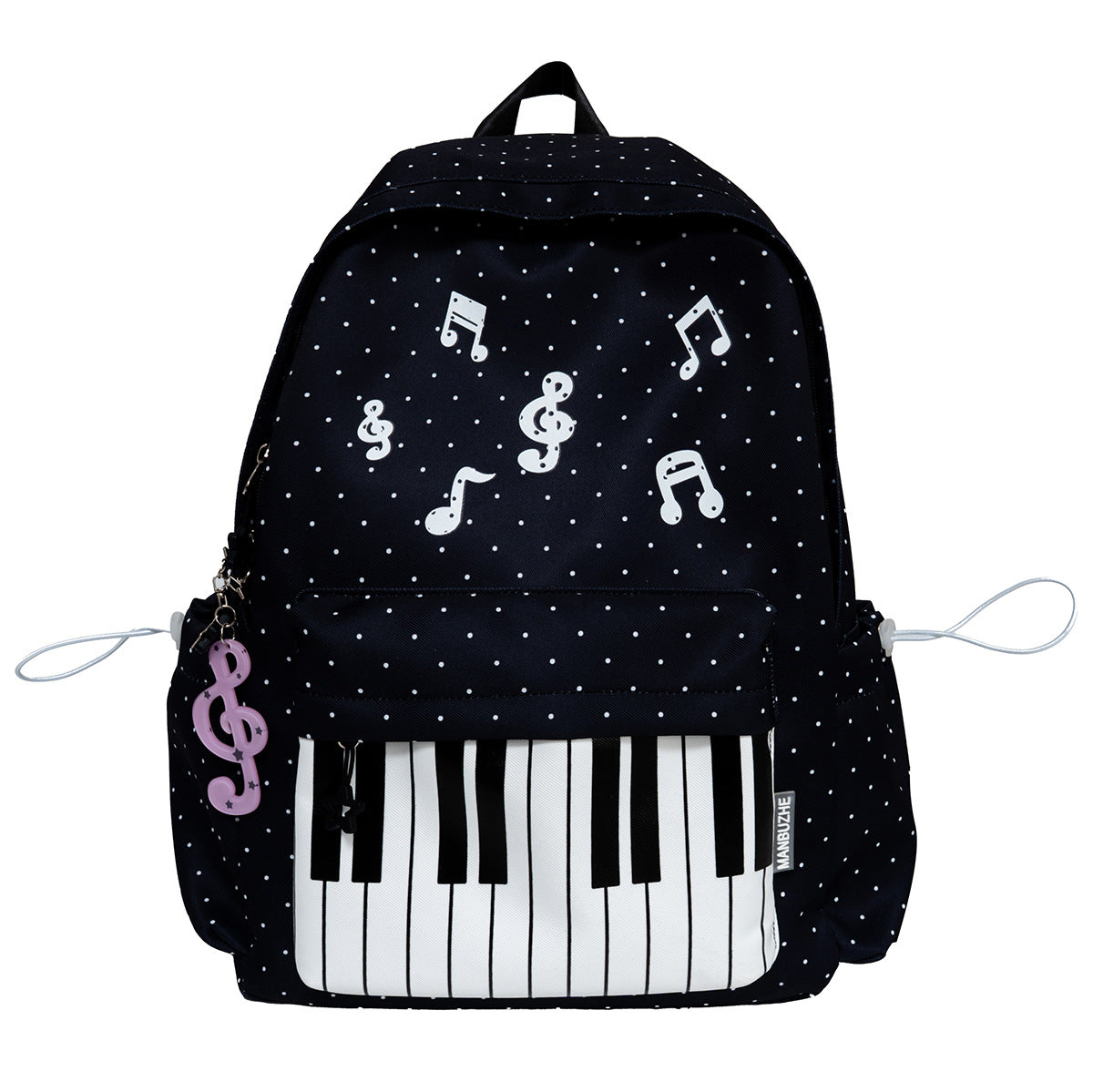 Musical-Themed School Backpack LoungeYard — product view 2