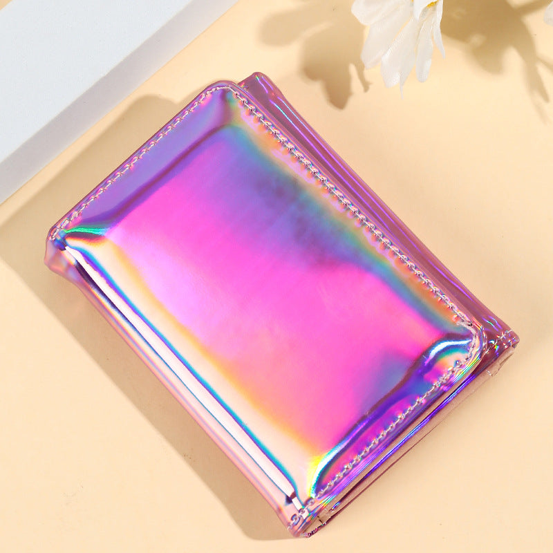 Glossy Patent Leather Wallet — product view 2
